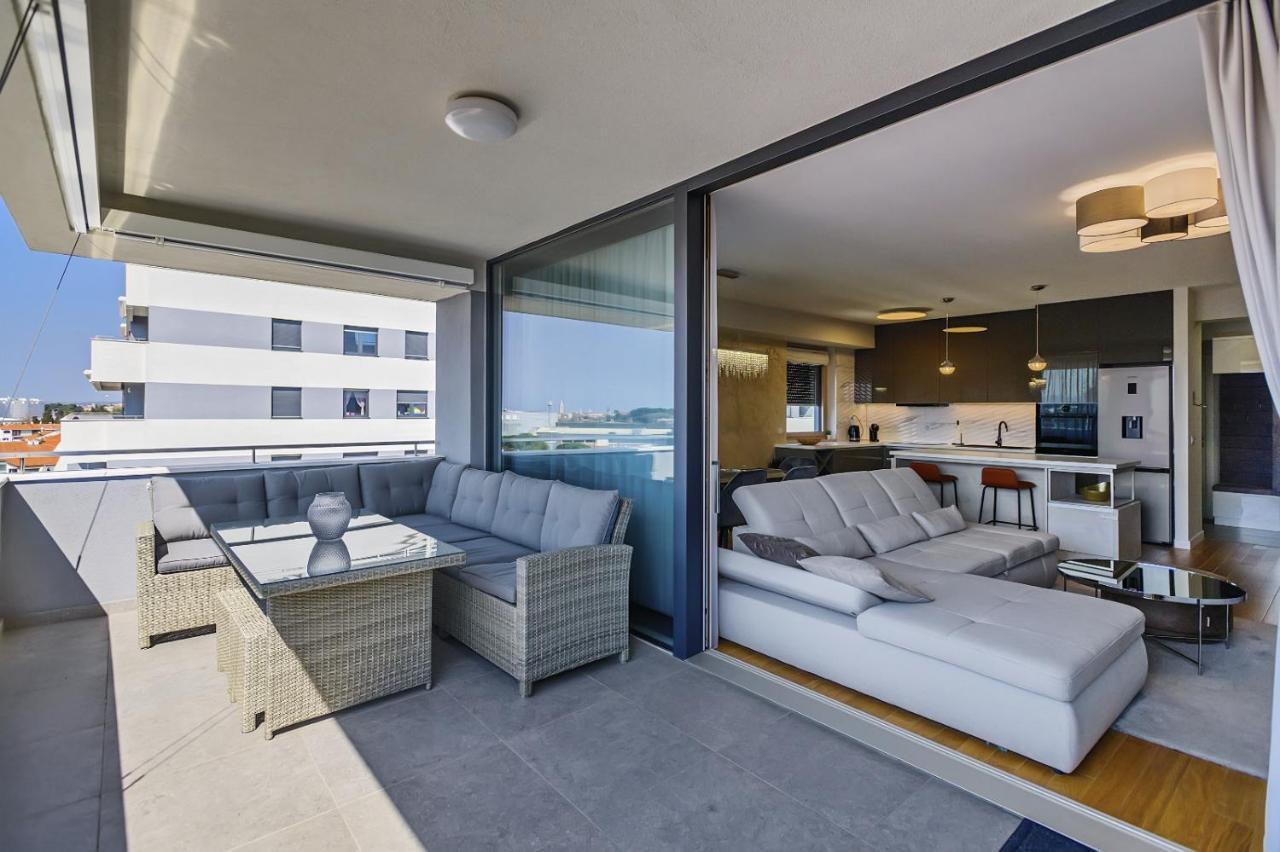 Luxury Apartment Sunset Zadar - With Garage And Balcony Exteriör bild
