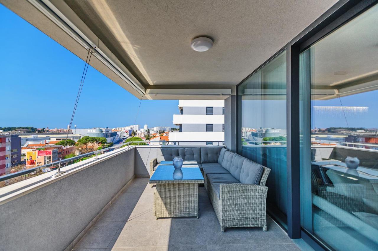 Luxury Apartment Sunset Zadar - With Garage And Balcony Exteriör bild