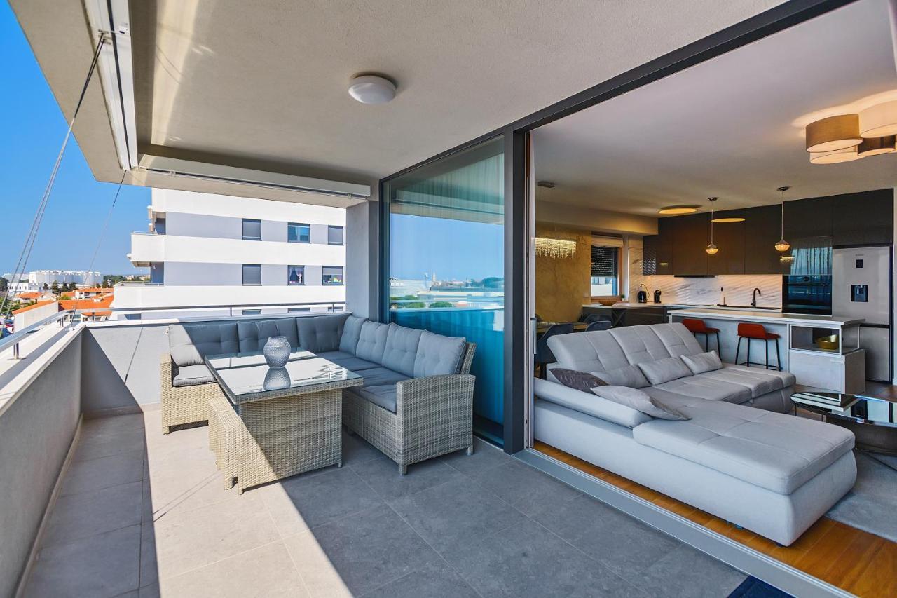 Luxury Apartment Sunset Zadar - With Garage And Balcony Exteriör bild